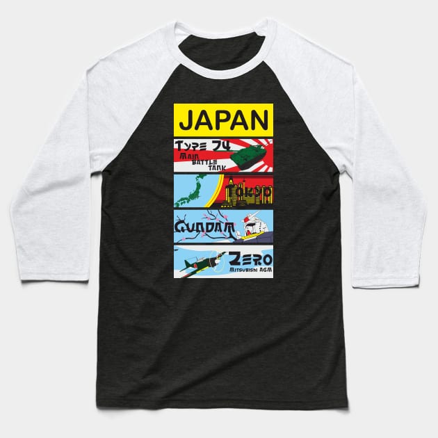 A piece of Japan Baseball T-Shirt by FAawRay